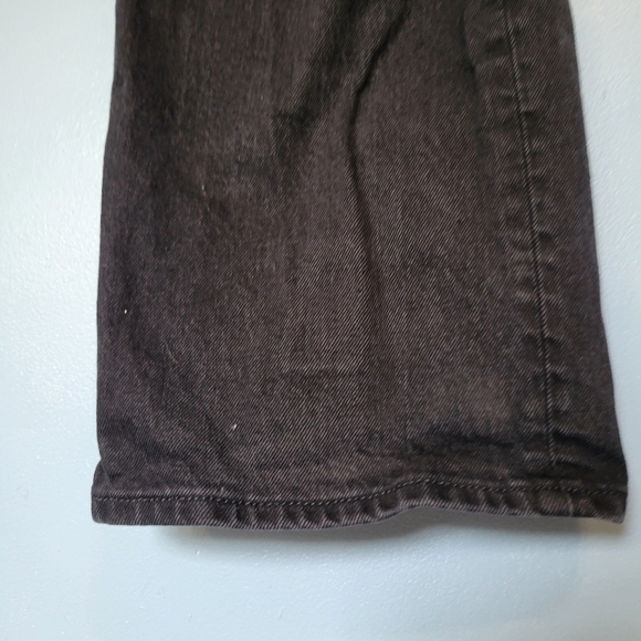 Abercrombie and Fitch Women's High-Loose Jeans in Black Size 25 - Picture 4 of 10